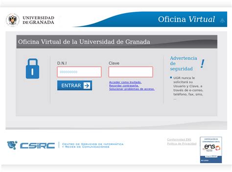 oficina virtual ugr.